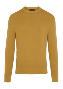 J. Lindeberg J.Lindeberg, Herren 'Chester Mini Structure' Sweatshirt, Dunkelgelb