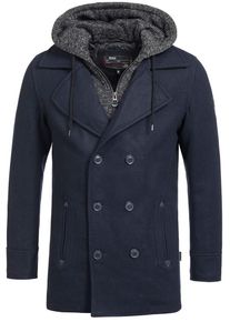 INDICODE JEANS, Herren Wollmäntel ' Cliff Jacke ', Navy