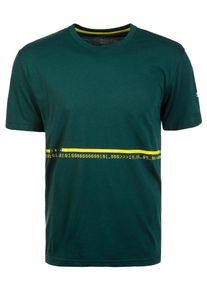 Puma, Herren T-Shirt 'Energy', Limone / Dunkelgr&uuml;n