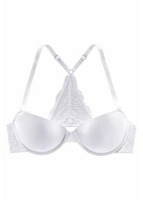 Vivance, Damen T-Shirt-BH, Weiß