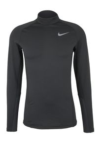 Nike, Herren Longsleeve 'THERMA MOCK', Schwarz