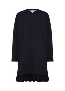 Tommy Hilfiger, Damen Kleid 'JOELLE C-NK LS', Schwarz