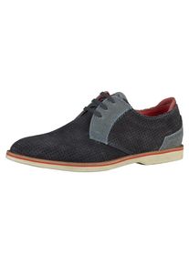 Bugatti, Herren Halbschuhe, Blau / Rauchblau