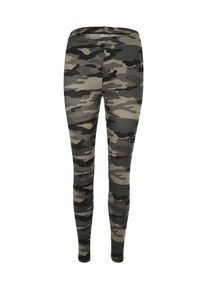Urban Classics, Damen Camouflage-Leggings, Graphit / Greige