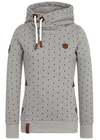Naketano, Damen Pullover 'Darth Ankerdizzel', Graumeliert