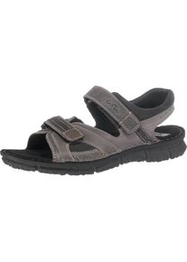 Ara, Herren Sandalen 'Fabius Komfort', Dunkelgrau / Schwarz
