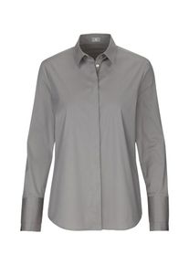 Jacques Britt, Damen Hemdbluse, Silbergrau