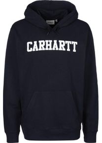 Carhartt Work In Progress Carhartt WIP, Herren Kapuzenpullover, Nachtblau / Wei&szlig;