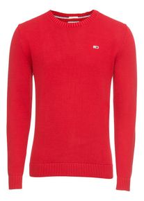 Tommy Jeans, Herren Pullover 'TJM TOMMY CLASSICS SWEATER', Rot
