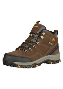 Skechers, Herren Stiefelette, Braun / Grau / Schwarz