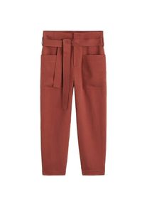 Mango, Damen Hose 'Cargo', Rostbraun