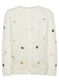 name it, M&auml;dchen Strick-Cardigan, Wei&szlig;
