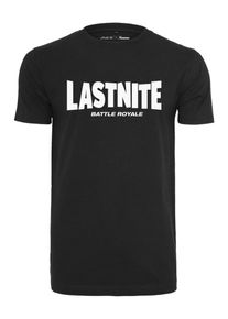 Mister Tee, Herren Tee 'Battle Royal', Schwarz / Wei&szlig;
