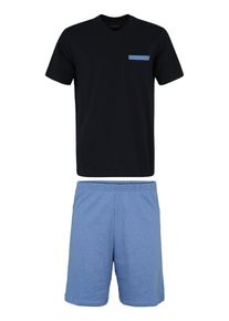 Schiesser, Herren Schlafanzug, Dunkelblau