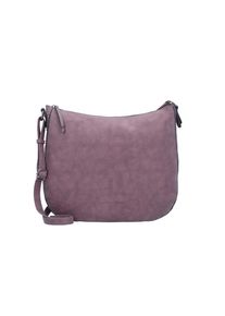 Tom Tailor Denim, Damen Umhängetasche 'Tamia 38 cm', Beere