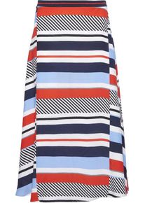 Tommy Hilfiger, Damen Rock,PATCHWORK STP / BLACK, bunt