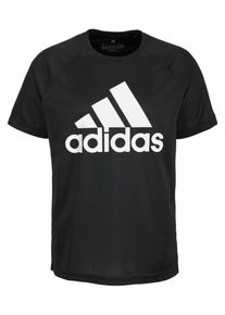 adidas Performance, Herren Funktionsshirt 'D2M TEE LOGO', Schwarz