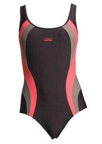 Venice Beach, Damen Badeanzug, Aubergine / Pink
