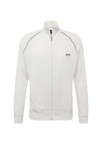 BOSS, Herren Sweatjacke 'Mix&Match', Hellgrau