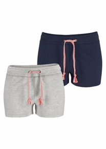 AJC, Damen Shorts, Marine / Grau