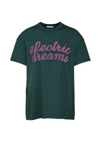 Levete Room, Damen Shirts 'LR-BILLIE 6', Dunkelgr&uuml;n / Pink