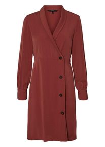 Véro Moda VERO MODA, Damen Kleid, Rostrot