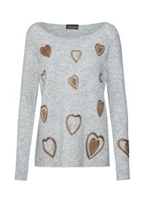 Princess Goes Hollywood, Damen Pullover, Hellbraun / Grau
