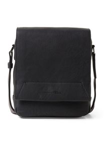 Tom Tailor Denim, Herren Überschlagtasche 'Gordon', Schwarz