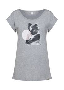 Iriedaily, Damen Shirt 'Koala Bubble Tee', Graumeliert