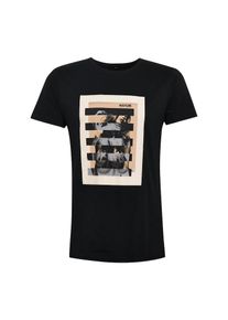 Mister Tee, Herren T-Shirt 'Hustler Bar', Grau / Schwarz