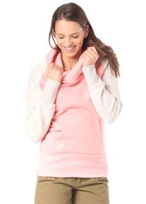 Ragwear, Damen Chelsea Twotone Kapuzenpullover, Rosa / Wei&szlig;meliert