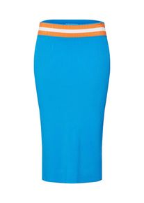 Calvin Klein, Damen Rock 'SWTR PENCIL SKIRT', Blau