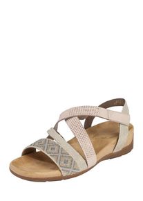 Rieker, Damen Sandale, Beige