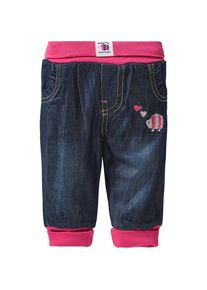 SALT & PEPPER SALT AND PEPPER, M&auml;dchen Baby Thermojeans f&uuml;r M&auml;dchen, gef&uuml;ttert, Blau / Pink