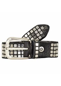 B.belt Handmade In Germany, Damen G&uuml;rtel 90cm, Schwarz