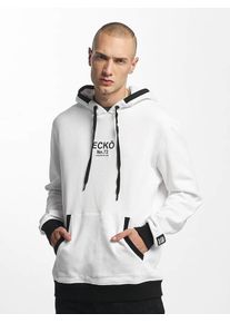 Ecko Unltd. Ecko Unlimited, Herren Pullover 'Skeleton Coast', Schwarz / Wei&szlig;
