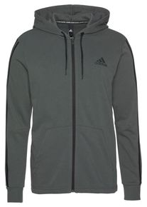 adidas Performance, Herren Sweatjacke 'MH 3', Dunkelgrau / Schwarz