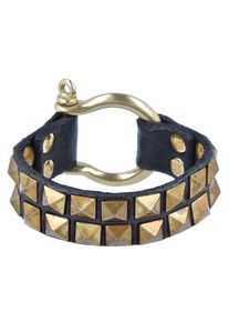 Campomaggi, Damen Armband, Gold / Schwarz