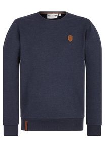 Naketano, Herren Sweatshirt 'La Posta di Falcone', Dunkelblau