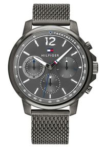 Tommy Hilfiger, Herren Uhr, Platin