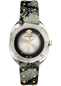 Versace, Damen Uhr 'Shadov', Gold / Pastellgrün / Schwarz / Silber