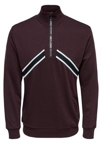 Only & Sons Only & Sons, Herren Sweatshirt, Weinrot