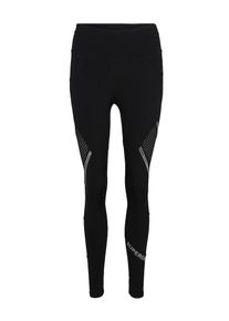 Superdry, Damen LEGGINGS 'ACTIVE MESH PANEL', Grau / Schwarz