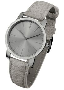 Heine, Damen Armbanduhr, Grau