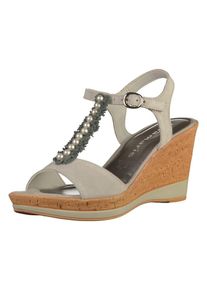 Tamaris, Damen Sandalen, Hellgrau