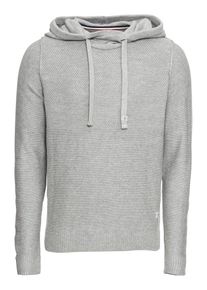 Jack & Jones JACK & JONES, Herren Pullover 'JORDUBERRY KNIT HOOD', Hellgrau