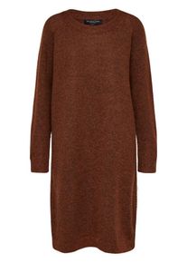 Selected Femme, Damen Kleid, Rostbraun