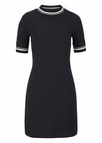 AJC, Damen Jerseykleid, Schwarz / Wei&szlig;