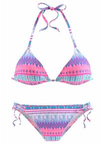 Bench, Damen Triangel-Bikini, Türkis / Pink