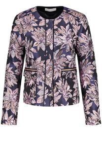 Gerry Weber, Damen Blazer, Navy / Gold / Mauve / Lavendel / Schwarz